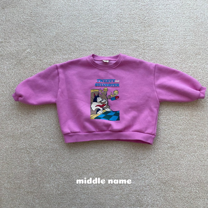 Middle Name - Korean Children Fashion - #discoveringself - Tweet Sweatshirt - 2