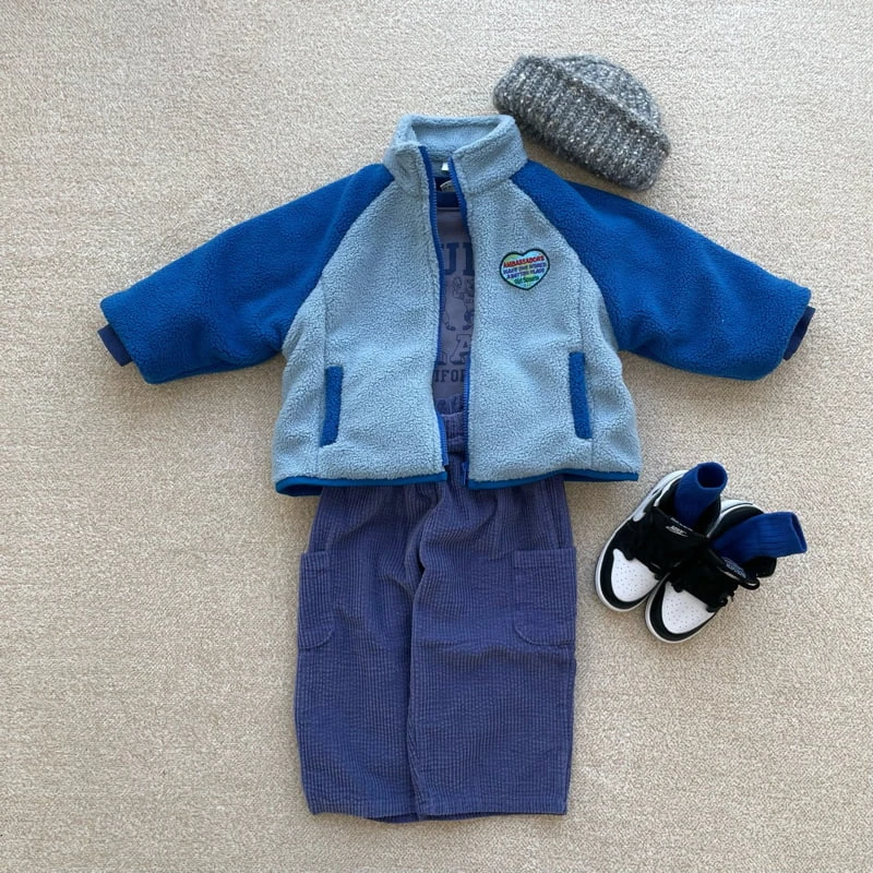 Middle Name - Korean Children Fashion - #fashionkids - Brushed Corduroy Pants - 6