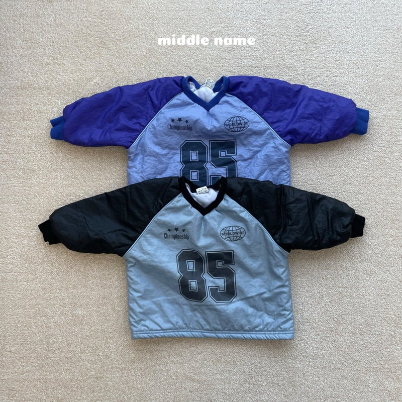 Middle Name - Korean Children Fashion - #kidsshorts - Bonding Raglan Tee - 11