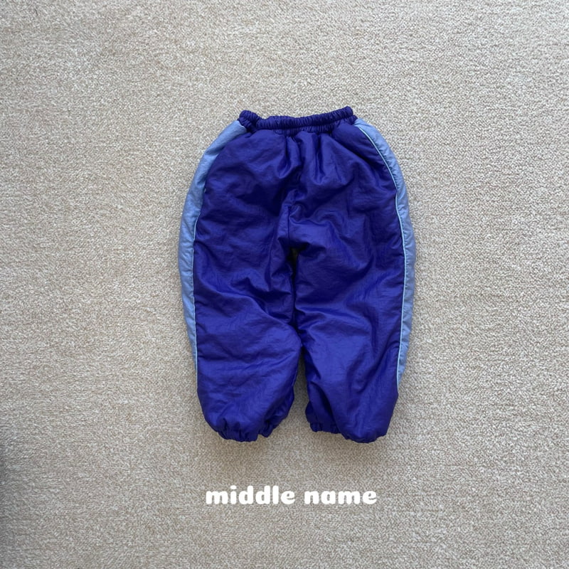 Middle Name - Korean Children Fashion - #littlefashionista - Bonding Color String Pants - 2