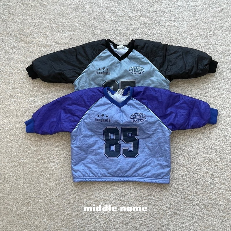 Middle Name - Korean Children Fashion - #littlefashionista - Bonding Raglan Tee