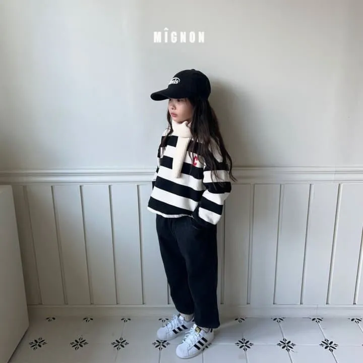 Mignon - Korean Children Fashion - #childofig - Como Stripe Tee - 2