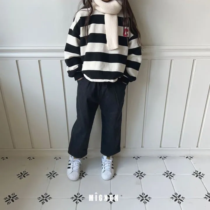 Mignon - Korean Children Fashion - #childofig - Como Stripe Tee - 3