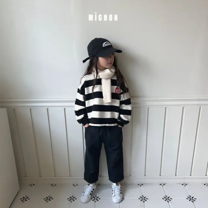 Mignon - Korean Children Fashion - #childofig - Como Stripe Tee - 4