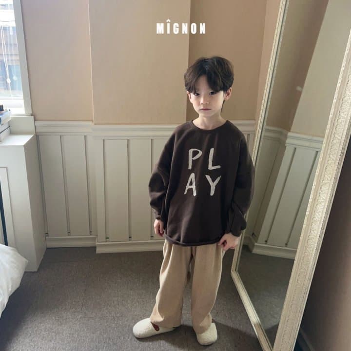 Mignon - Korean Children Fashion - #discoveringself - Play Lapp Tee - 11