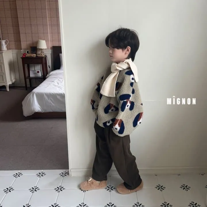 Mignon - Korean Children Fashion - #kidsshorts - Puppy Sweatshirt - 11