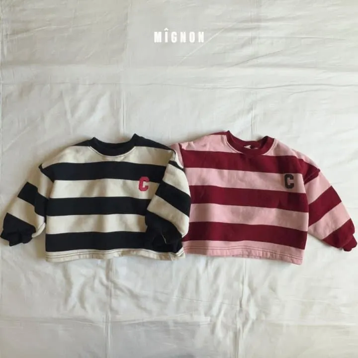 Mignon - Korean Children Fashion - #prettylittlegirls - Como Stripe Tee