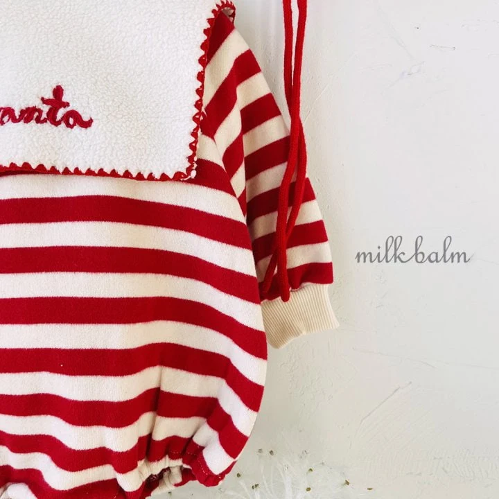 Milk Balm - Korean Baby Fashion - #babyboutique - Christmas Bodysuit - 6