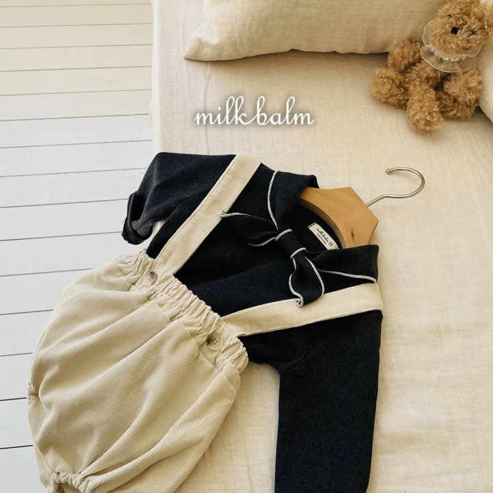 Milk Balm - Korean Baby Fashion - #babyclothing - Jude Suspender Bloomer - 4