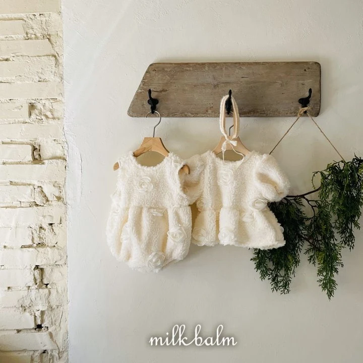 Milk Balm - Korean Baby Fashion - #babygirlfashion - Lisa Bodysuit - 3