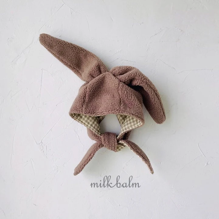 Milk Balm - Korean Baby Fashion - #babylifestyle - Bunny Bubble Hat - 3