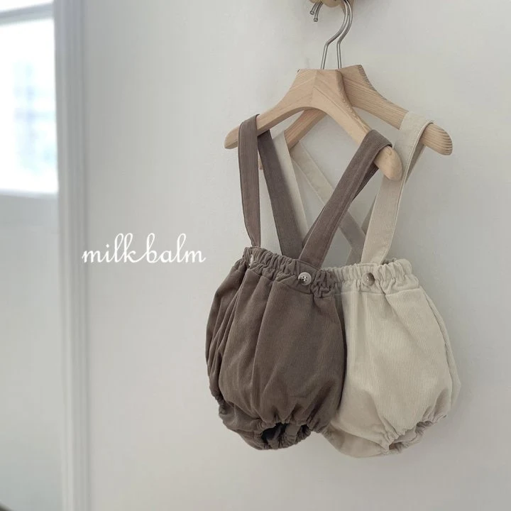 Milk Balm - Korean Baby Fashion - #babylifestyle - Jude Suspender Bloomer - 7