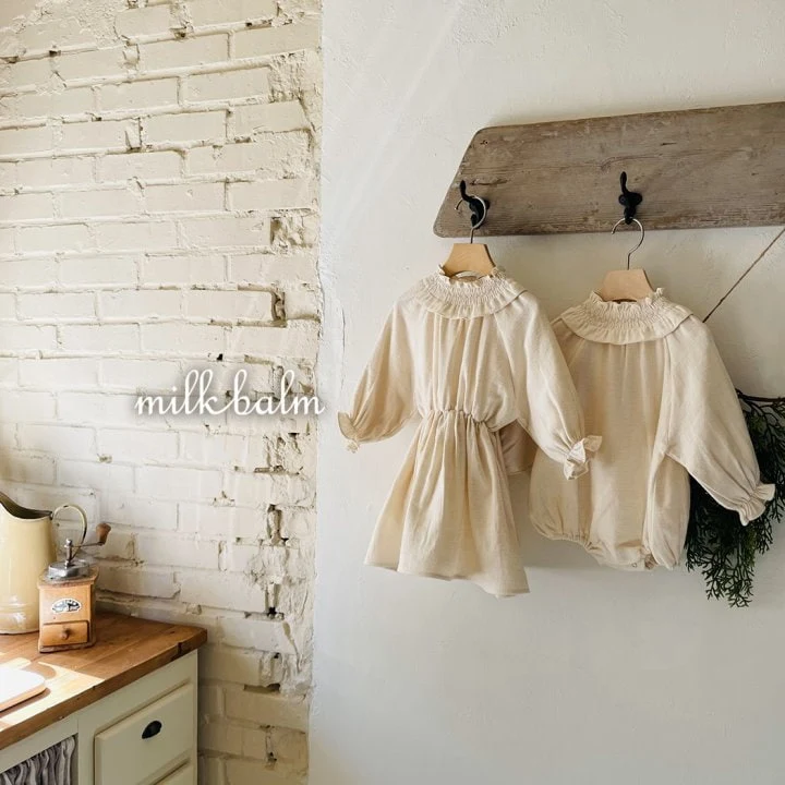 Milk Balm - Korean Baby Fashion - #babyoninstagram - Piona Bodysuit