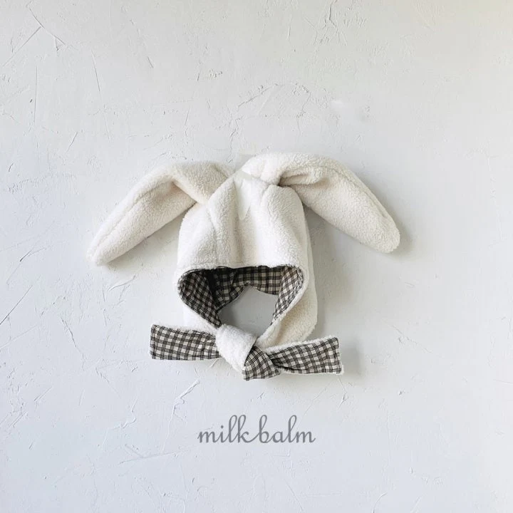 Milk Balm - Korean Baby Fashion - #babylifestyle - Bunny Bubble Hat - 4