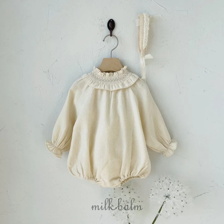 Milk Balm - Korean Baby Fashion - #babyootd - Piona Bodysuit - 2