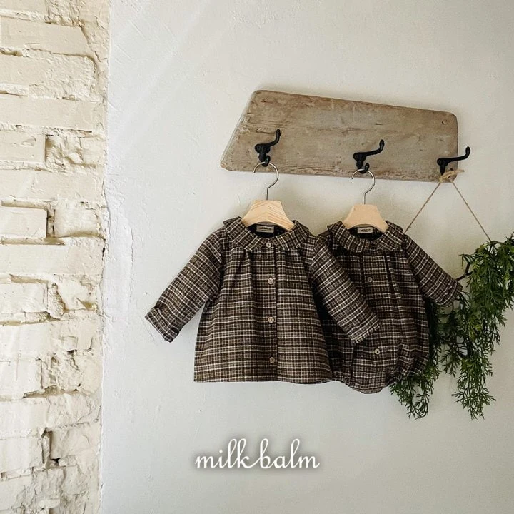 Milk Balm - Korean Baby Fashion - #babyoninstagram - Caramel Bodysuit - 4