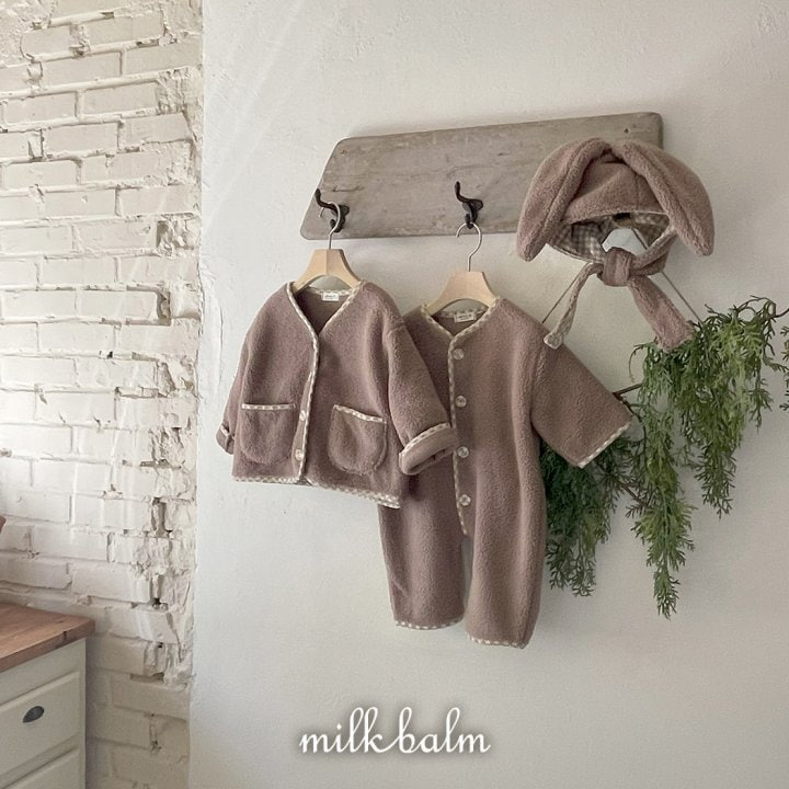 Milk Balm - Korean Baby Fashion - #babyoutfit - Bubble Bodysuit - 4