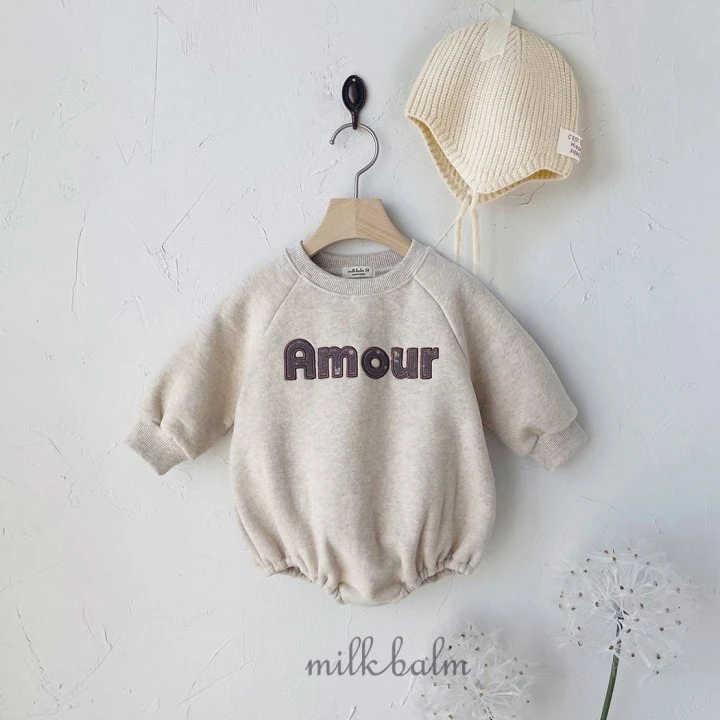 Milk Balm - Korean Baby Fashion - #onlinebabyboutique - Amore Bodysuit