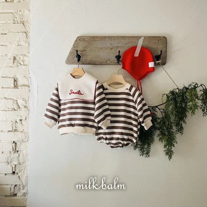 Milk Balm - Korean Baby Fashion - #babywear - Christmas Bodysuit - 4