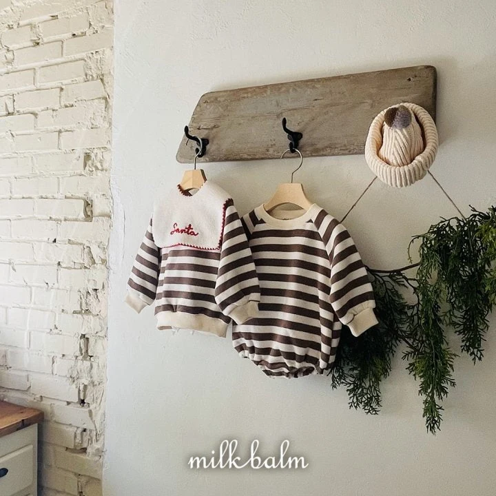 Milk Balm - Korean Baby Fashion - #onlinebabyshop - Christmas Bodysuit - 5