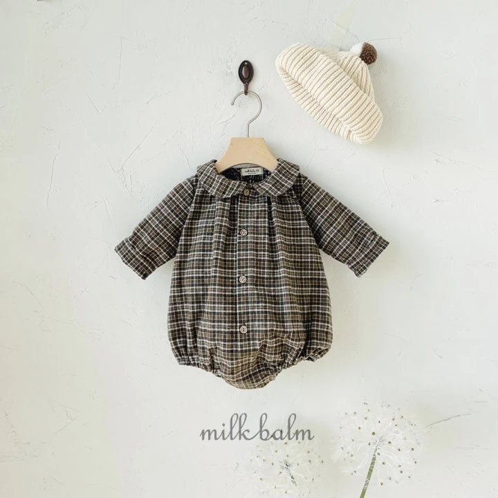 Milk Balm - Korean Baby Fashion - #smilingbaby - Caramel Bodysuit - 10