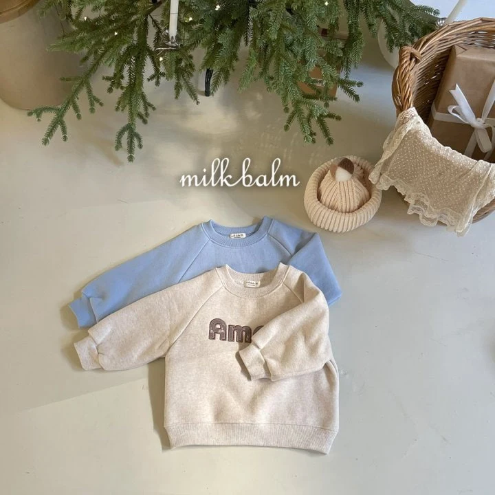 Milk Balm - Korean Children Fashion - #childofig - Amore Sweatshirts - 6