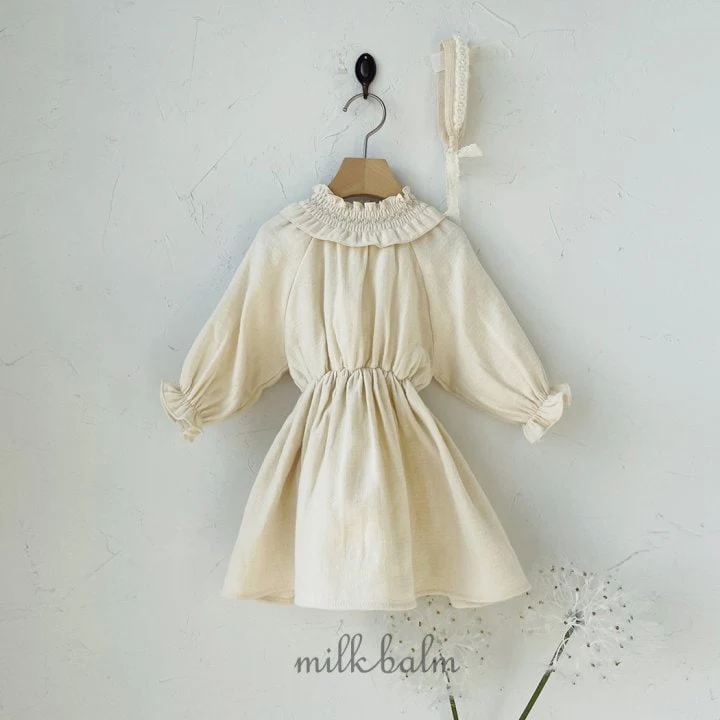 Milk Balm - Korean Children Fashion - #childofig - Piona Smocked One-piece - 9