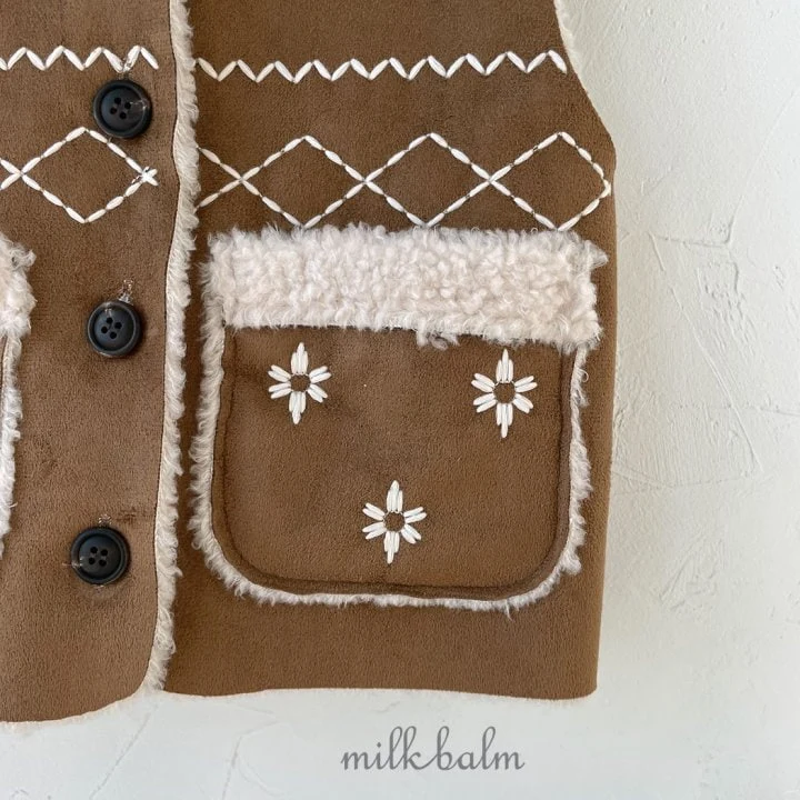 Milk Balm - Korean Children Fashion - #childrensboutique - Mustang Vest - 11