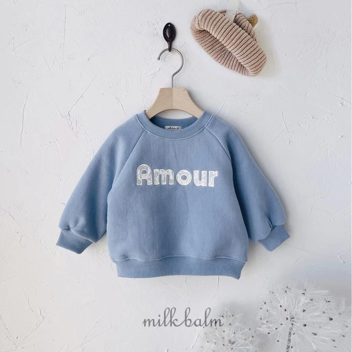 Milk Balm - Korean Children Fashion - #designkidswear - Amore Sweatshirts - 8