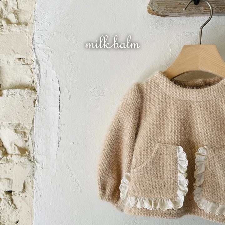 Milk Balm - Korean Children Fashion - #designkidswear - Cotton Candy Frill Blouse - 5