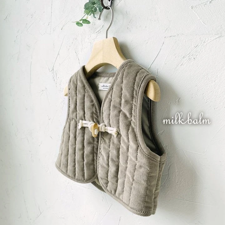 Milk Balm - Korean Children Fashion - #designkidswear - Jude Vest - 2