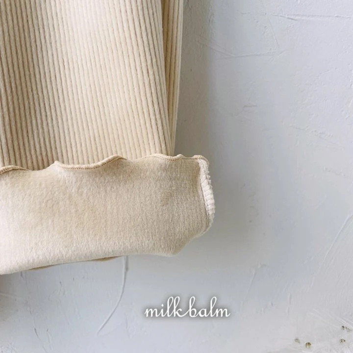 Milk Balm - Korean Children Fashion - #discoveringself - Rib Pants - 5