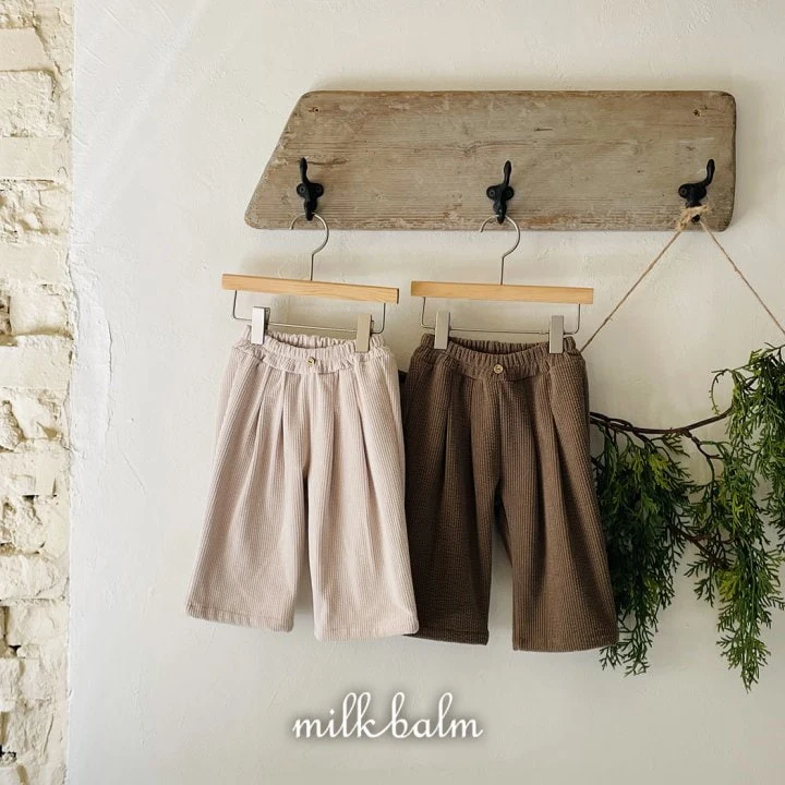 Milk Balm - Korean Children Fashion - #discoveringself - Caramel Pants