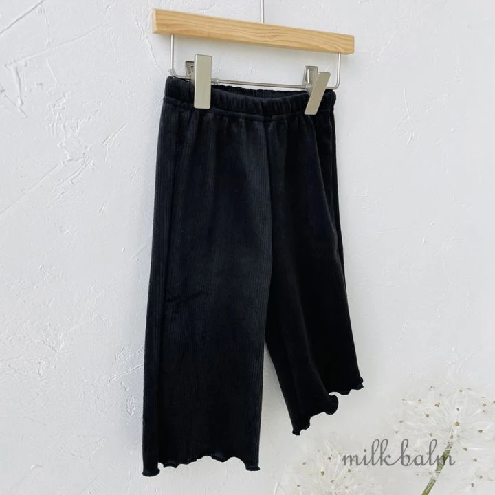 Milk Balm - Korean Children Fashion - #kidsshorts - Rib Pants - 7