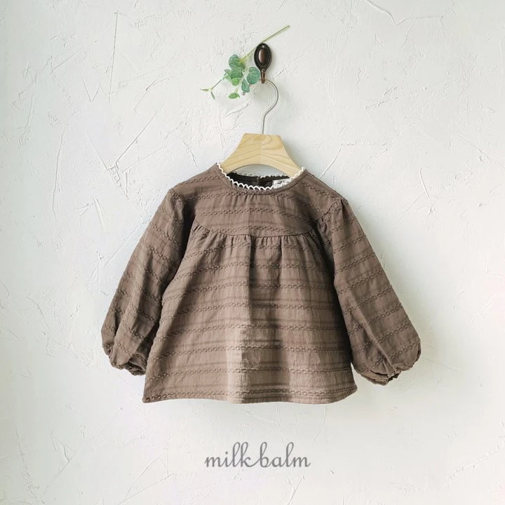 Milk Balm - Korean Children Fashion - #kidsshorts - Jude Blouse - 7