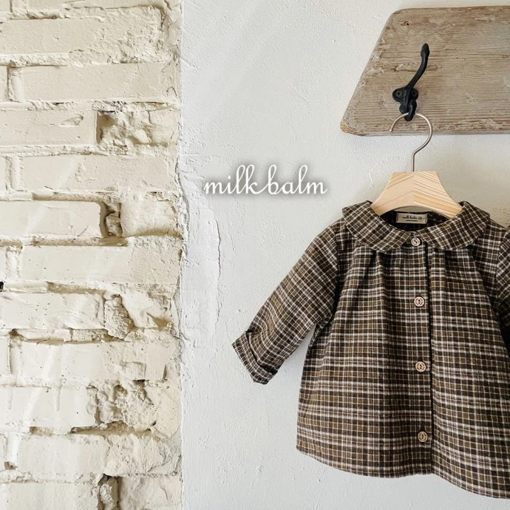 Milk Balm - Korean Children Fashion - #kidsshorts - Caramel Shirt - 2