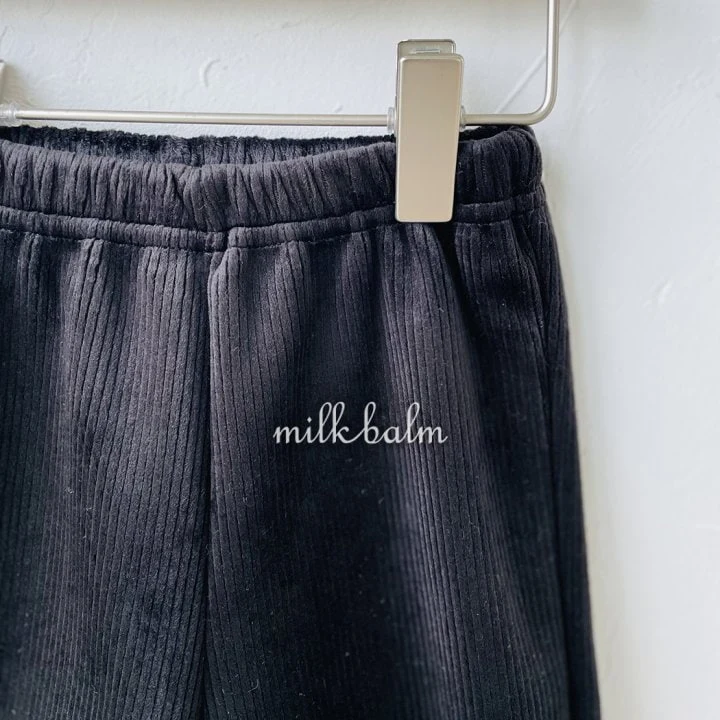 Milk Balm - Korean Children Fashion - #kidsstore - Rib Pants - 8