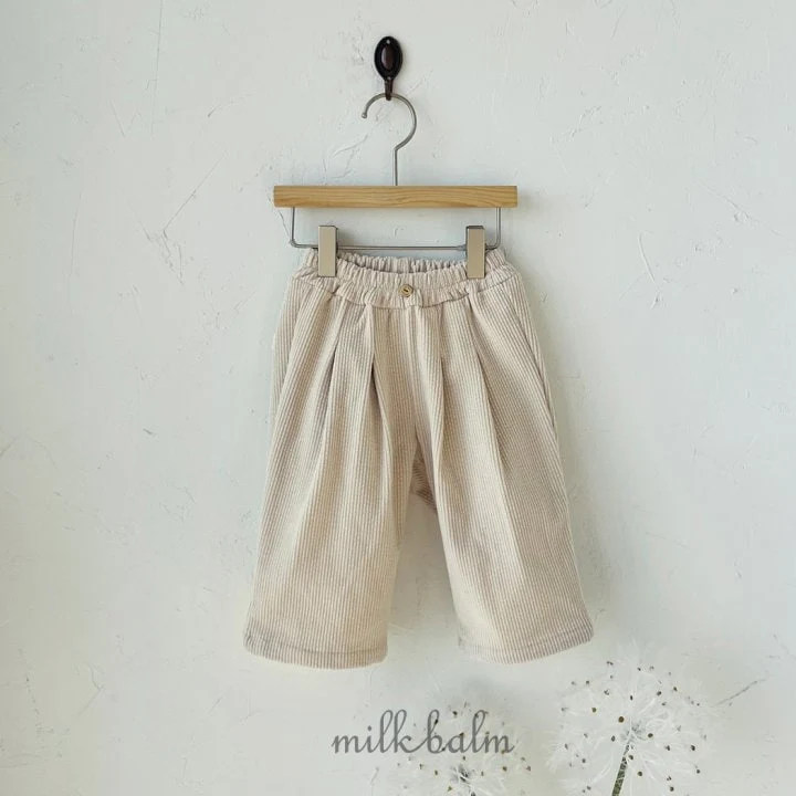 Milk Balm - Korean Children Fashion - #kidsshorts - Caramel Pants - 4