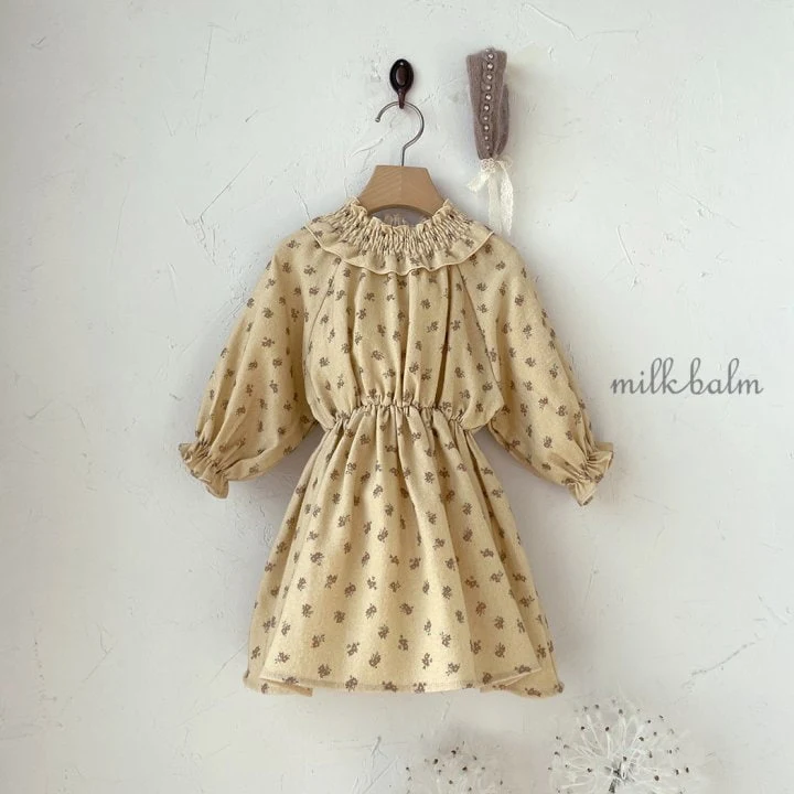 Milk Balm - Korean Children Fashion - #magicofchildhood - Piona Smocked One-piece - 6