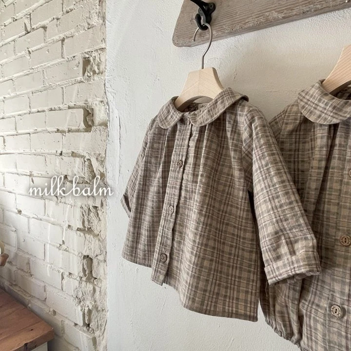 Milk Balm - Korean Children Fashion - #magicofchildhood - Caramel Shirt - 7