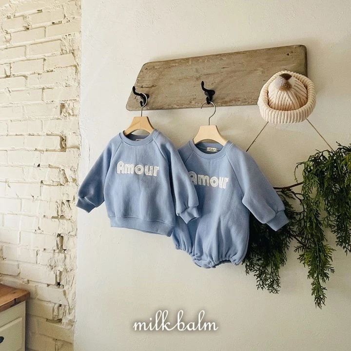 Milk Balm - Korean Children Fashion - #minifashionista - Amore Sweatshirts