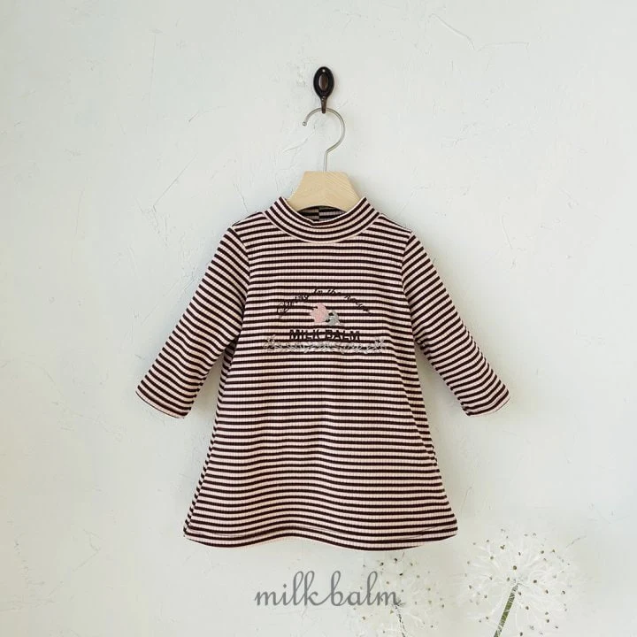 Milk Balm - Korean Children Fashion - #toddlerclothing - Rose Emboridery One-piece - 6