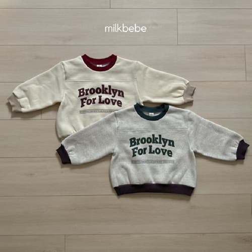 Milk Bebe - Korean Children Fashion - #kidsshorts - Brooklyn Sweatshirts