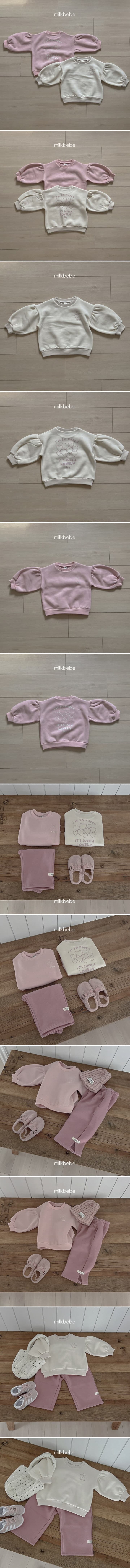 Milk Bebe - Korean Children Fashion - #minifashionista - Lovely Sweatshirts - 2