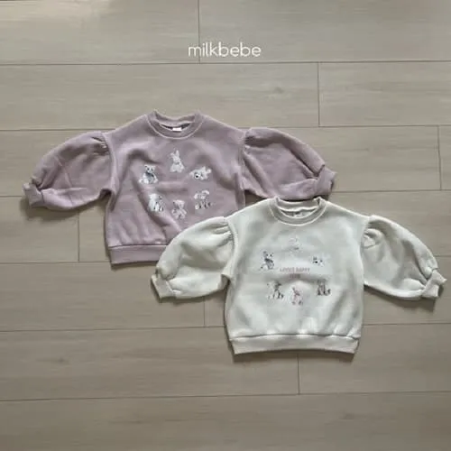 Milk Bebe - Korean Children Fashion - #minifashionista - Happy Sweatshirts