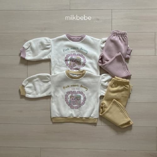 Milk Bebe - Korean Children Fashion - #stylishchildhood - Bunny Top Bottom Set