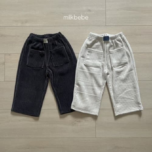 Milk Bebe - Korean Children Fashion - #todddlerfashion - Pocket Pants