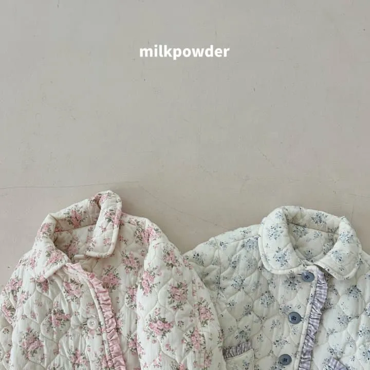 Milk Powder - Korean Children Fashion - #childofig - Peach Padded Jumper - 10