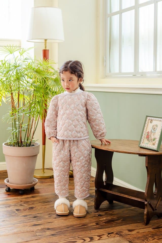 Milk Powder - Korean Children Fashion - #minifashionista - Snow Quilting Pants - 3