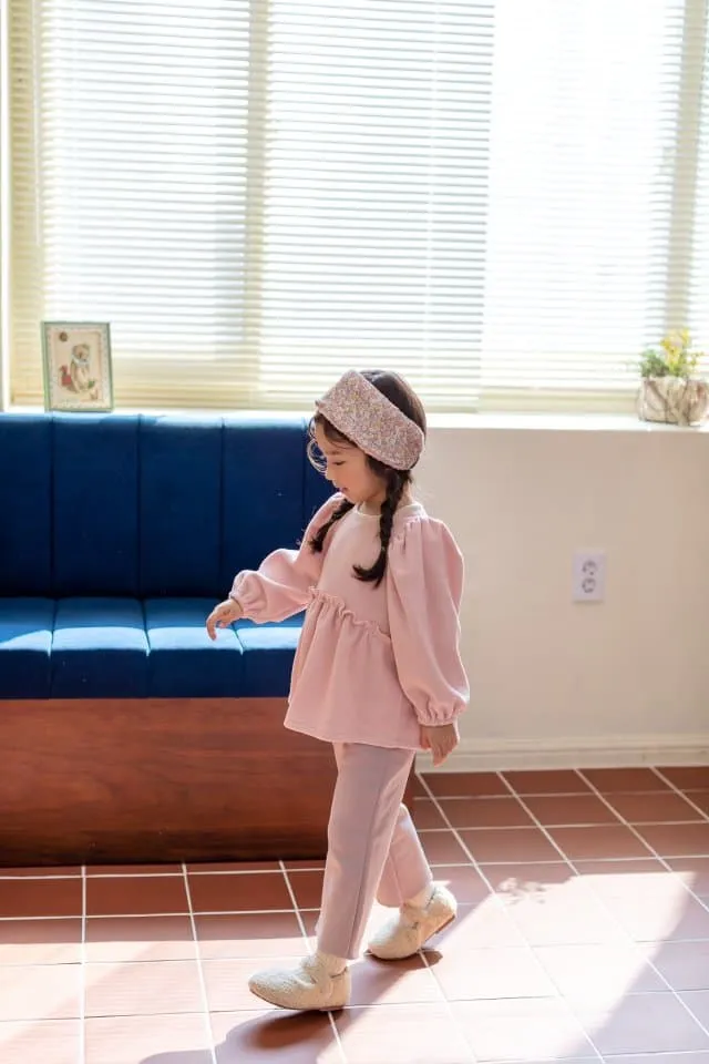 Milk Powder - Korean Children Fashion - #prettylittlegirls - Peach Tee - 7